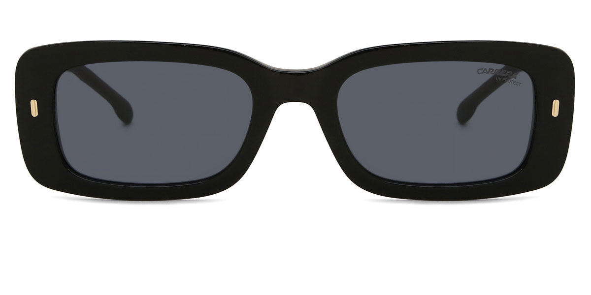 Carrera 3014/S 807/IR, Black frame, Solid Dark Grey lenses