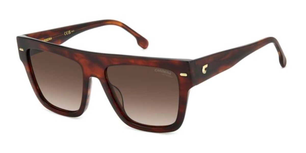 Carrera 3016/S EX4/HA, Brown frame, Gradient Dark Brown lenses