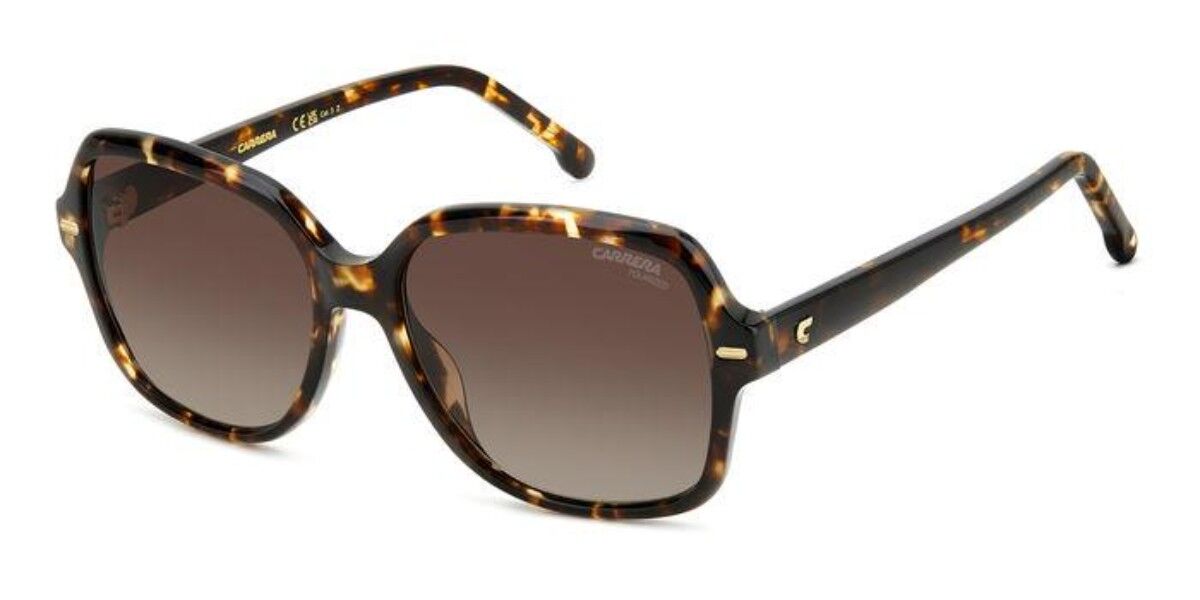 Carrera 3028/S Polarized WR9/LA, Tortoiseshell frame, Gradient Dark Brown lenses