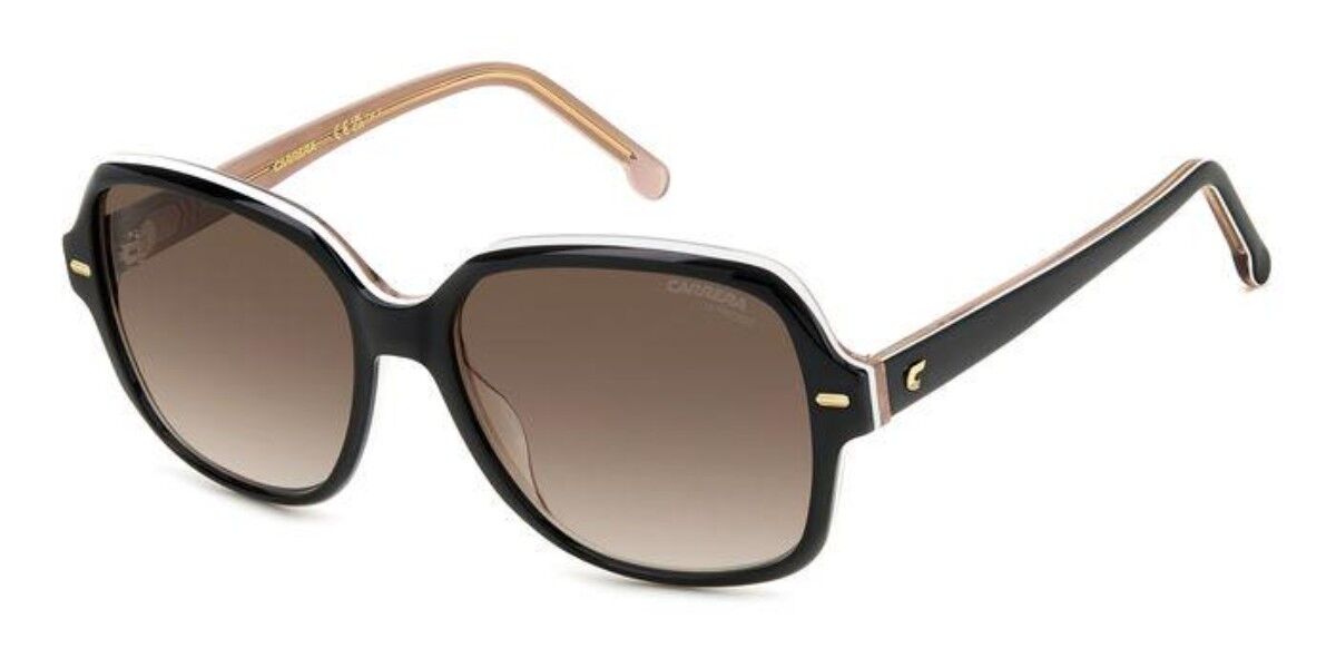 Carrera 3028/S KDX/HA, Black frame, Gradient Dark Brown lenses