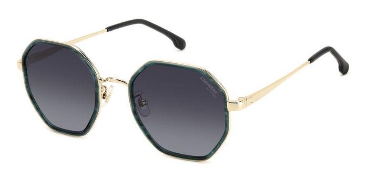 Carrera 3029/S 6AK/9O, Green frame, Gradient Dark Grey lenses