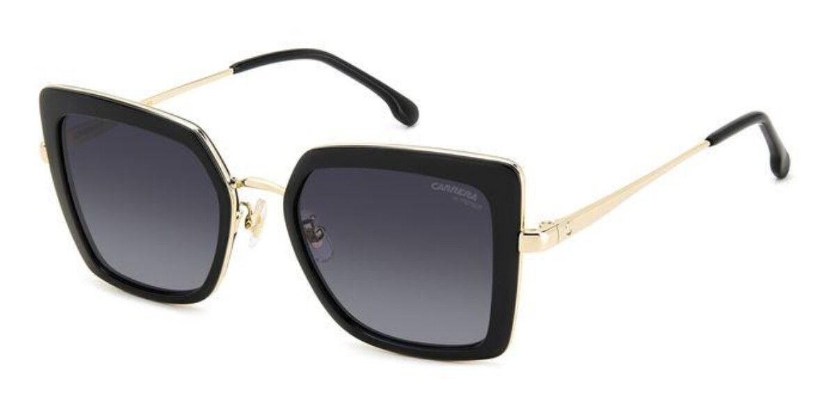 Carrera 3031/S 807/9O, Gold frame, Gradient Dark Grey lenses