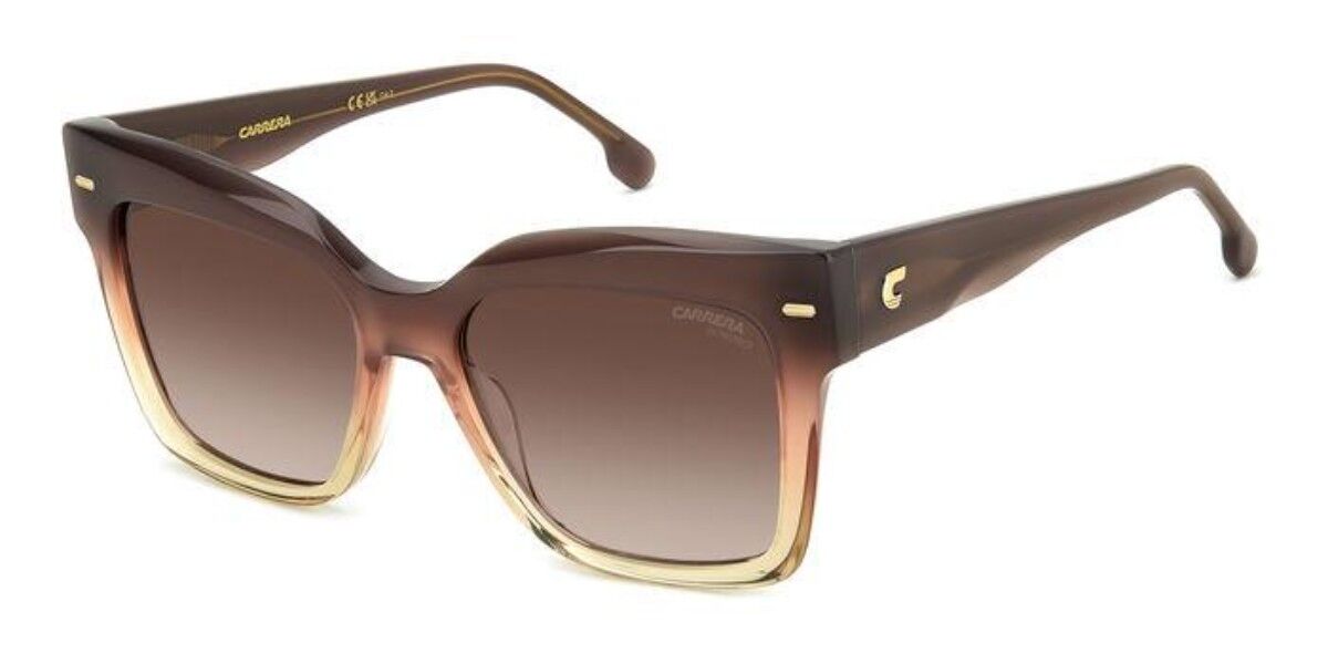 Carrera 3037/S 0MY/HA, Brown frame, Gradient Dark Brown lenses