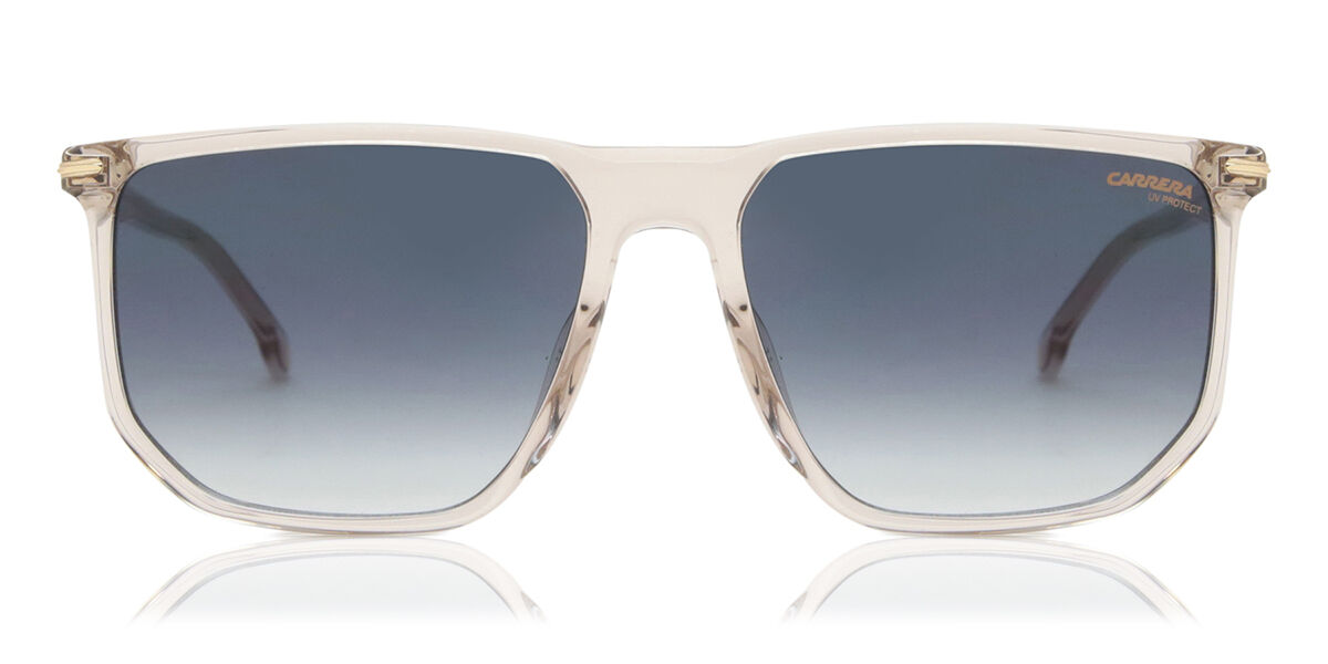 Carrera 329/S 35J/9K, Pink frame, Gradient Dark Green lenses