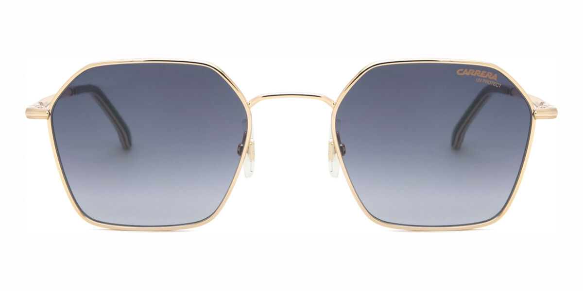Carrera 334/S J5G/9O, Gold frame, Gradient Dark Grey lenses