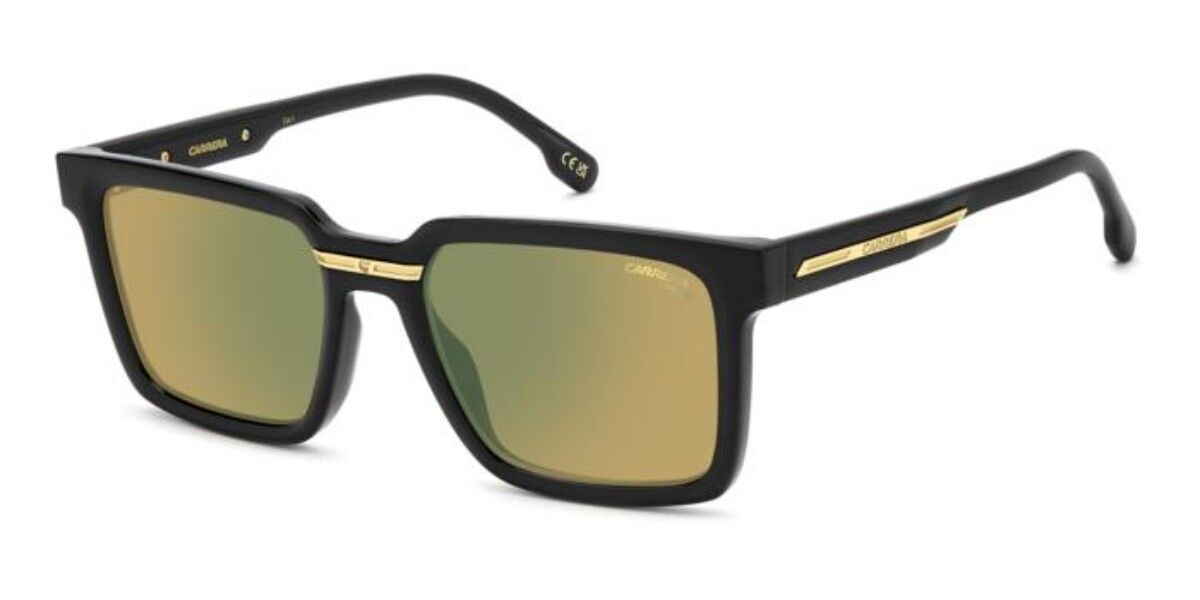 Carrera VICTORY C 02/S 71C/MJ, Black frame, Yellow Green Mirror lenses
