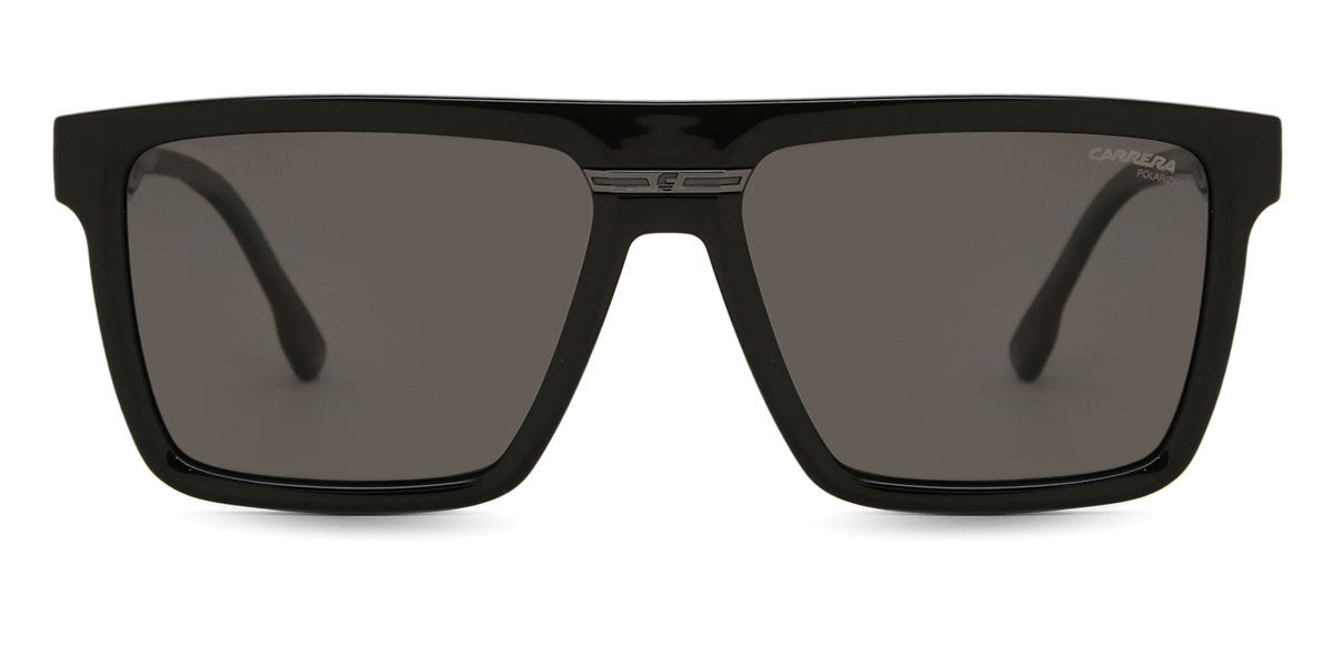 Carrera VICTORY C 03/S Polarized 807/M9, Black frame, Solid Dark Grey lenses