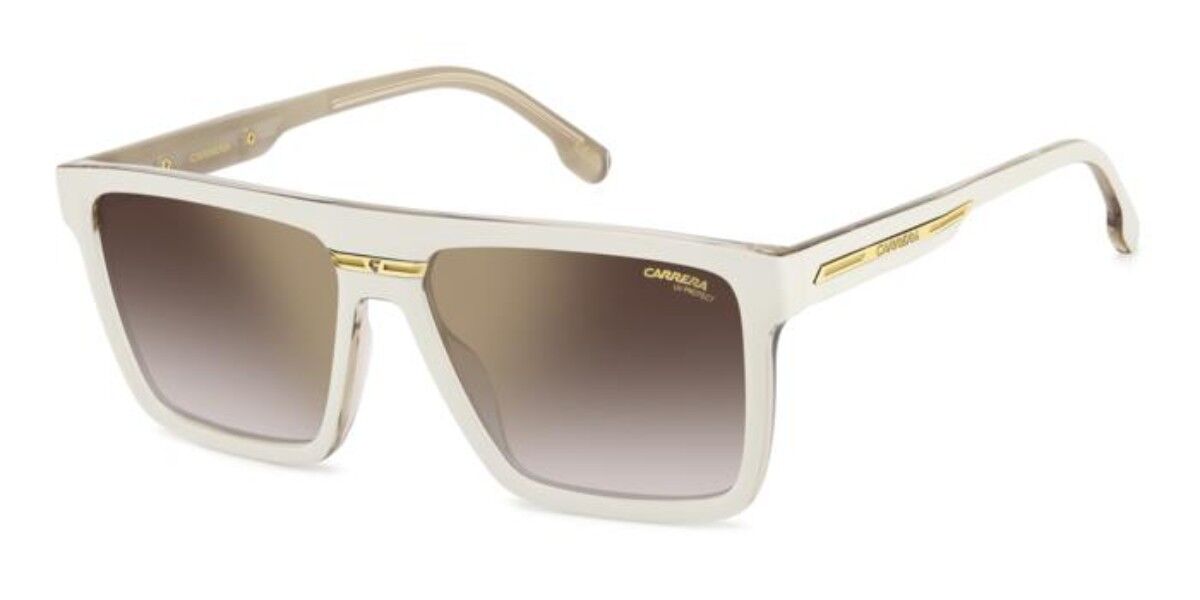 Carrera VICTORY C 03/S VVP/YK, White frame, Gradient Burgundy Gold Mirror lenses