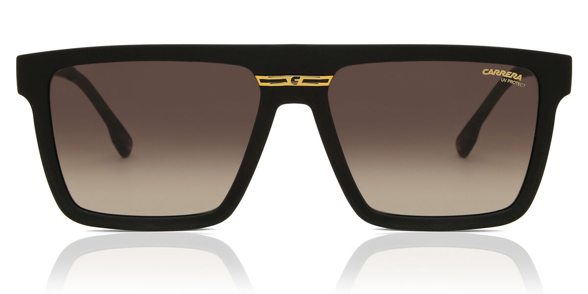 Carrera VICTORY C 03/S 003/86, Black frame, Triple Gradient Brown lenses