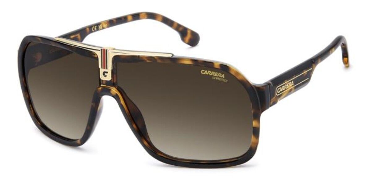 Carrera 1014/S 086/HA, Tortoiseshell frame, Gradient Brown lenses