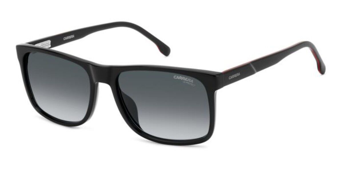 Carrera C FLEX 01/G/S Asian Fit OIT/9O, Black frame, Gradient Dark Grey lenses