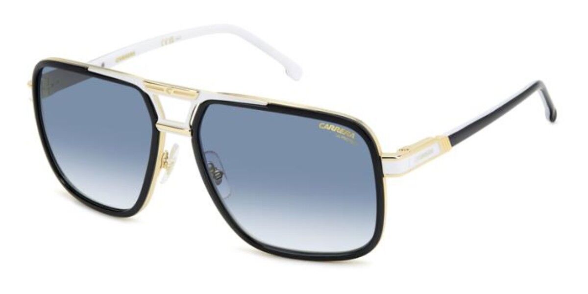 Carrera 1071/S 80S/08, Black frame, Gradient Blue lenses