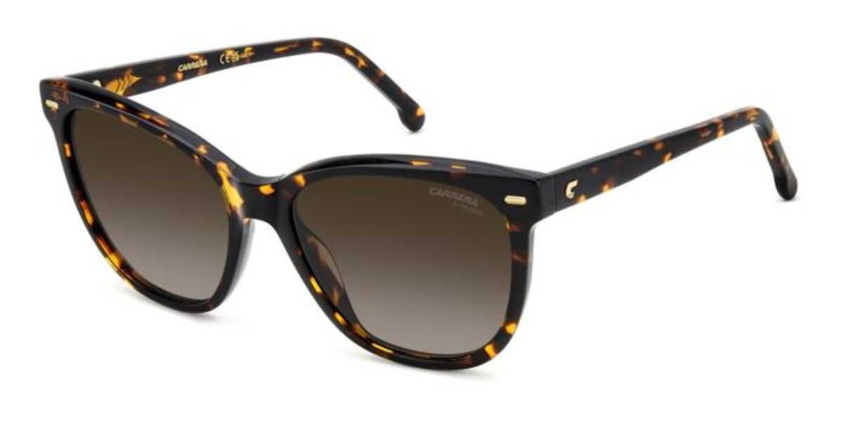 Carrera 3043/S 086/HA, Tortoiseshell frame, Gradient Dark Brown lenses