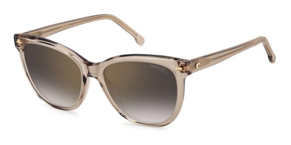 Carrera 3043/S FWM/FQ, Brown frame, Gradient Brown Full Mirror lenses