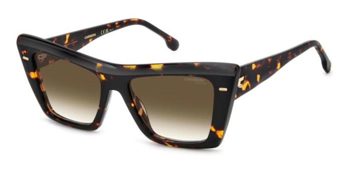 Carrera 3046/S 086/HA, Tortoiseshell frame, Gradient Brown lenses