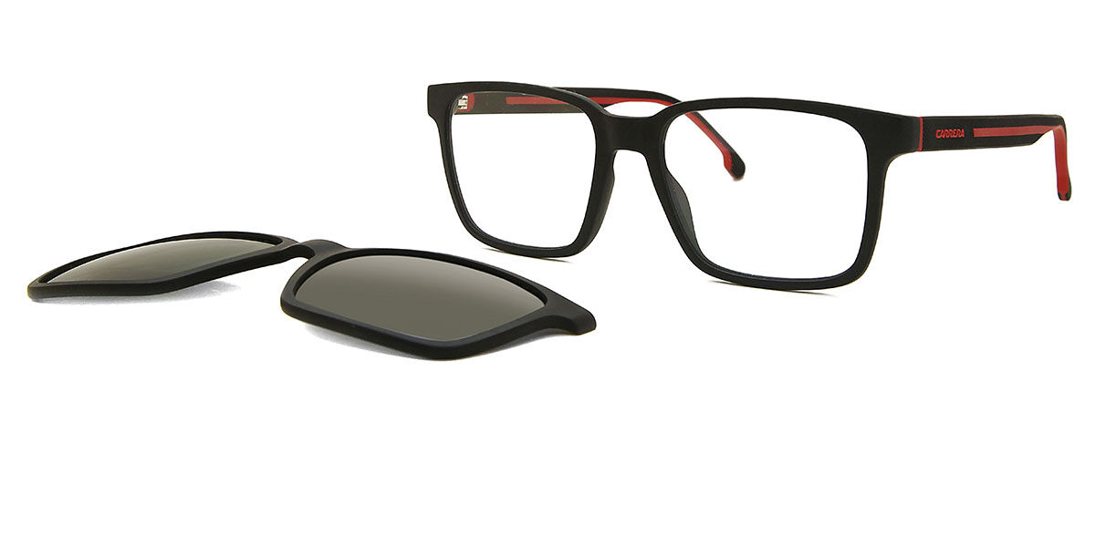 Carrera CA 8069/CS with Clip-On BLX/UC, Black frame