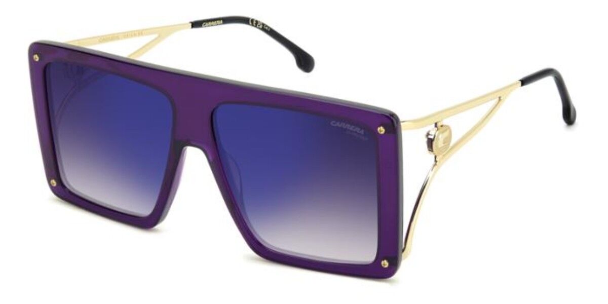 Carrera CA UNICA/SE B3V/KM, Purple frame, Gradient Purple Mirror lenses