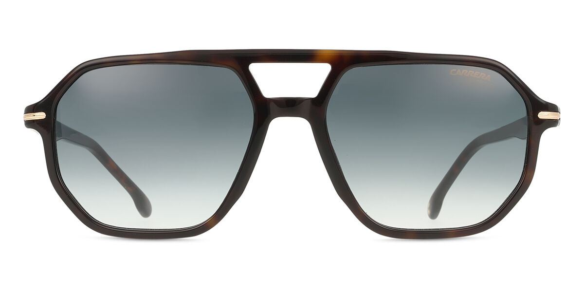 Carrera 341/S 2IK/9K, Tortoiseshell frame, Gradient Dark Green lenses
