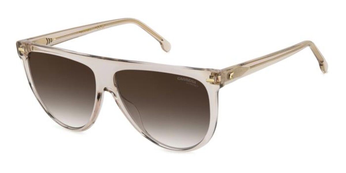 Carrera 3055/S FWM/YK, Pink frame, Gradient Burgundy Gold Mirror lenses