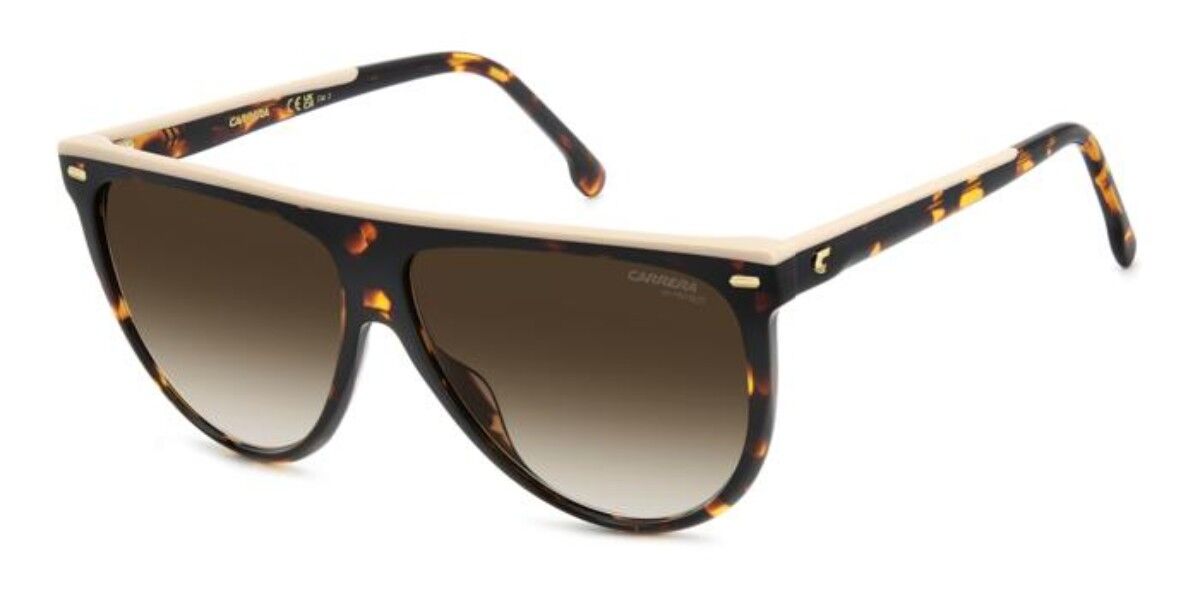 Carrera 3055/S XLT/HA, Tortoiseshell frame, Gradient Dark Brown lenses