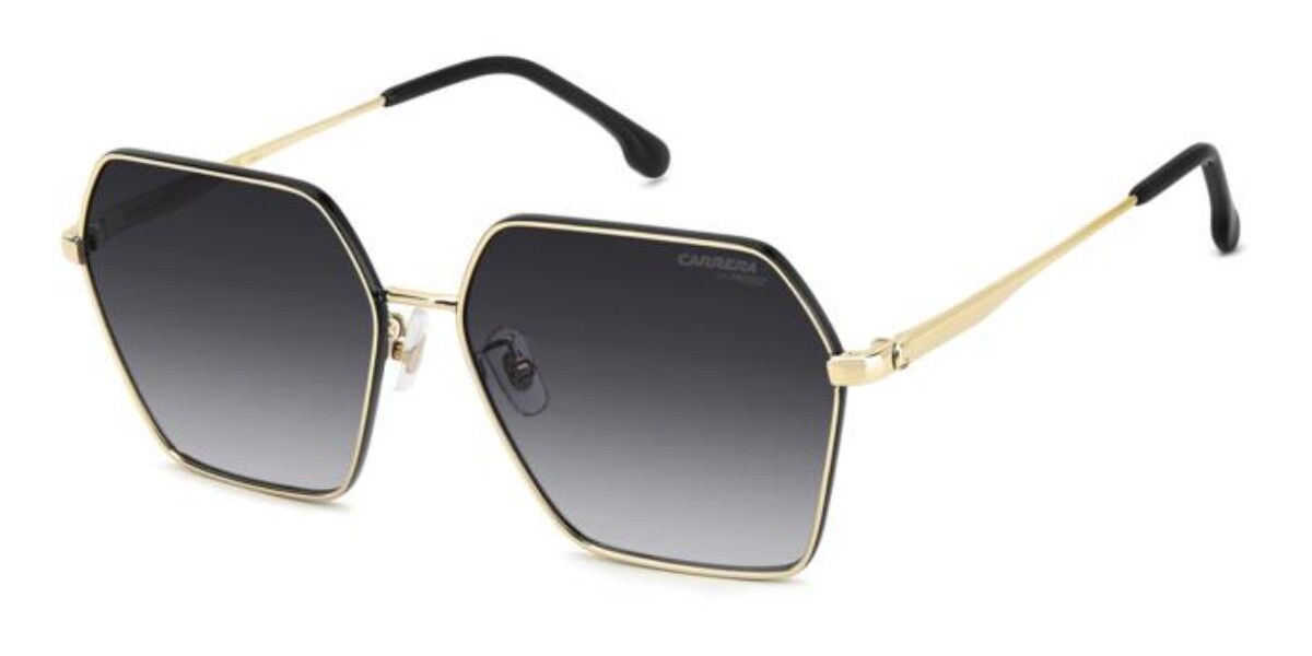 Carrera 3057/S RHL/9O, Gold frame, Gradient Dark Grey lenses
