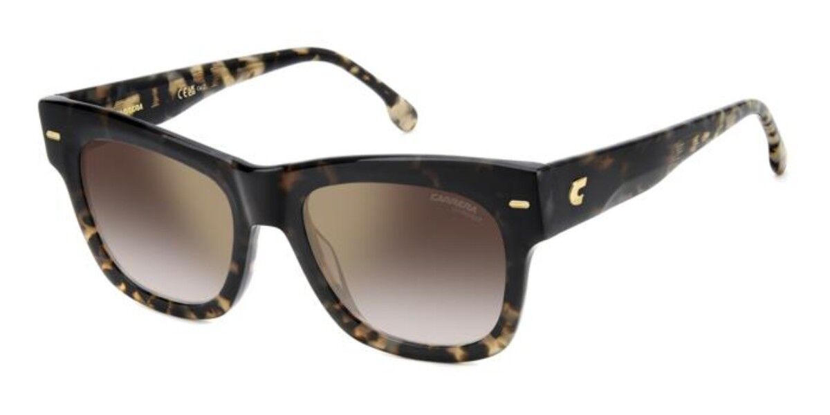 Carrera 3066/S 086/YK, Tortoiseshell frame, Gradient Burgundy Gold Mirror lenses