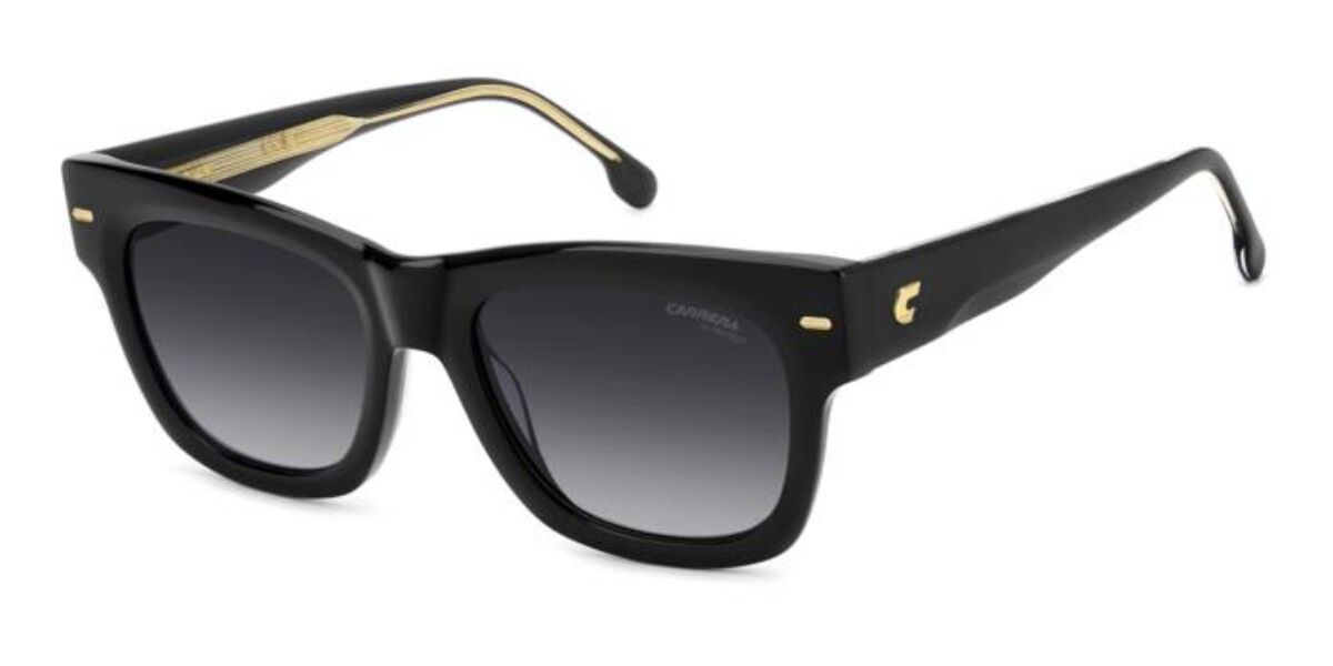 Carrera 3066/S 807/9O, Black frame, Gradient Dark Grey lenses