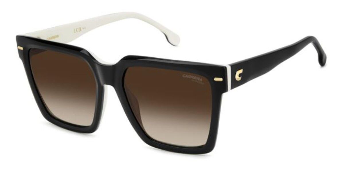 Carrera 3067/S 80S/HA, Black frame, Gradient Dark Brown lenses