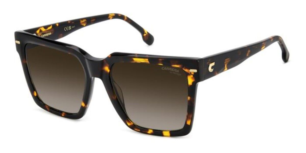 Carrera 3067/S 086/HA, Tortoiseshell frame, Gradient Dark Brown lenses