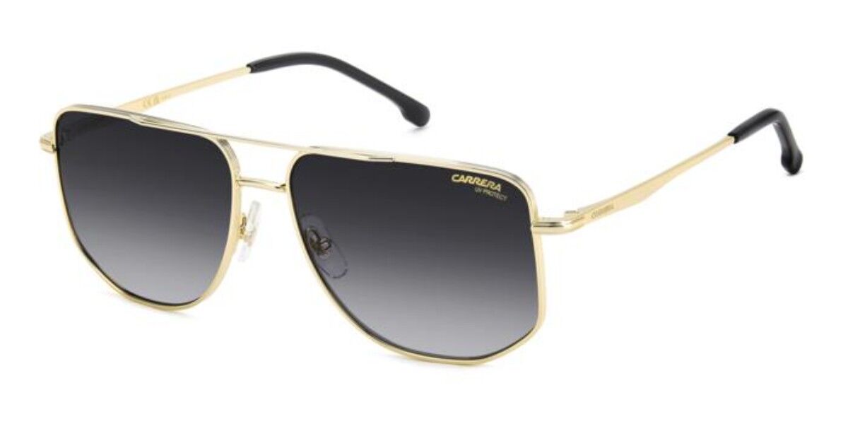 Carrera 355/S RHL/9O, Gold frame, Gradient Dark Grey lenses