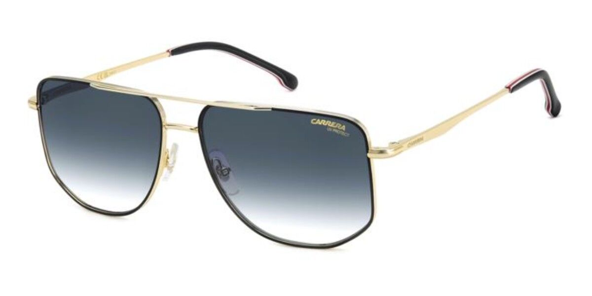 Carrera 355/S RHL/08, Black frame, Gradient Dark Blue lenses