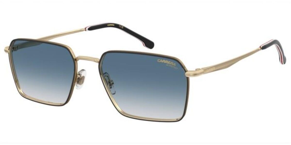 Carrera 356/S RHL/08, Black frame, Gradient Dark Blue lenses