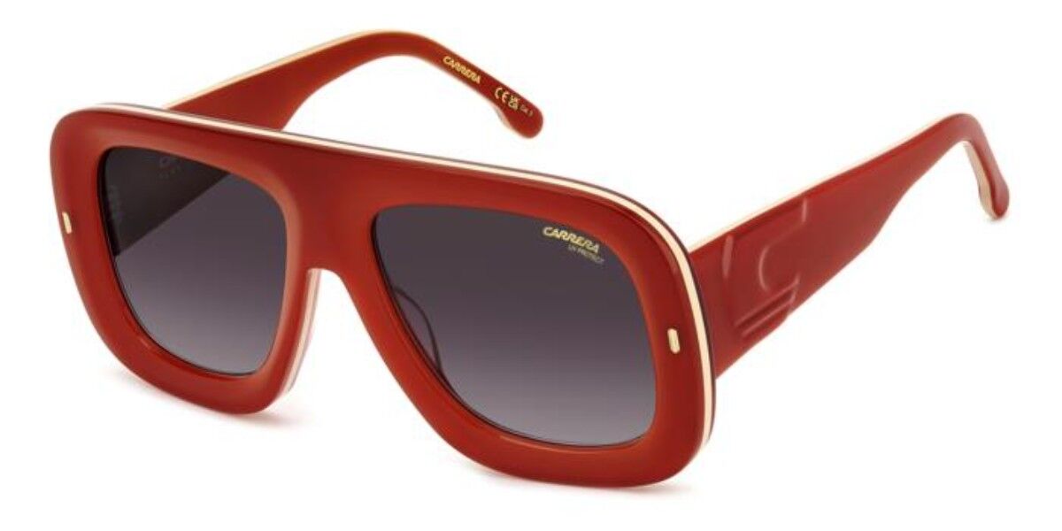 Carrera FLAGLAB 18 C3E/X4, Orange frame, Double Gradient Grey Purple lenses