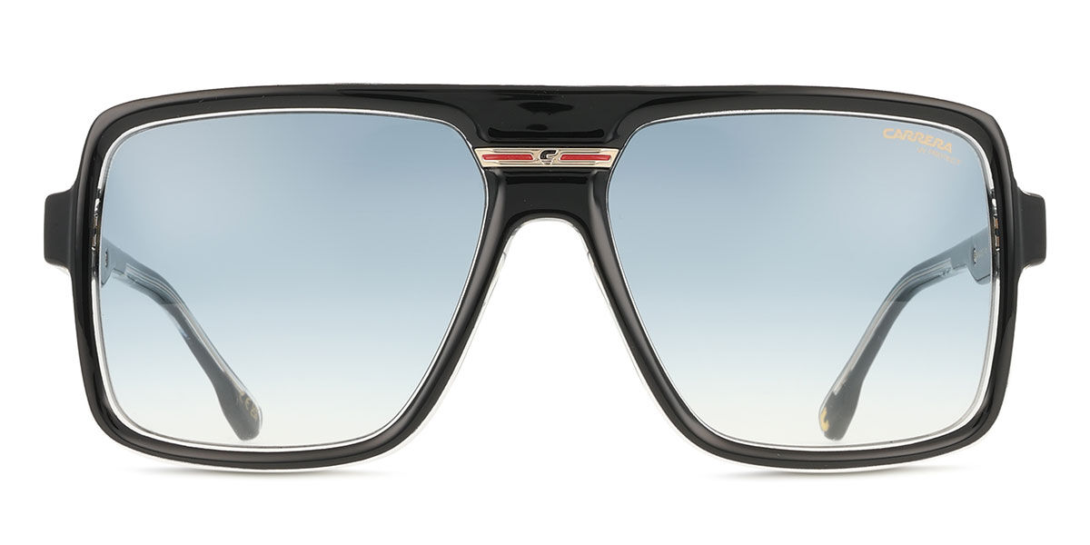 Carrera VICTORY C 09/S 7C5/08, Black frame, Gradient Dark Blue lenses