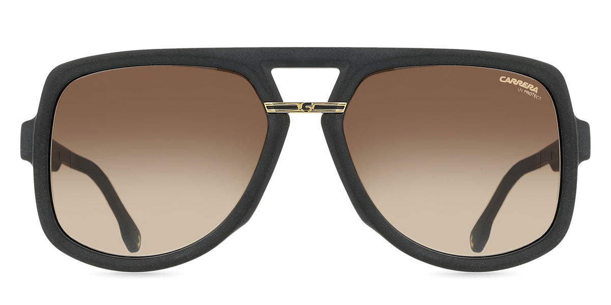 Carrera VICTORY C 10/S I46/86, Black frame, Triple Gradient Green Brown lenses