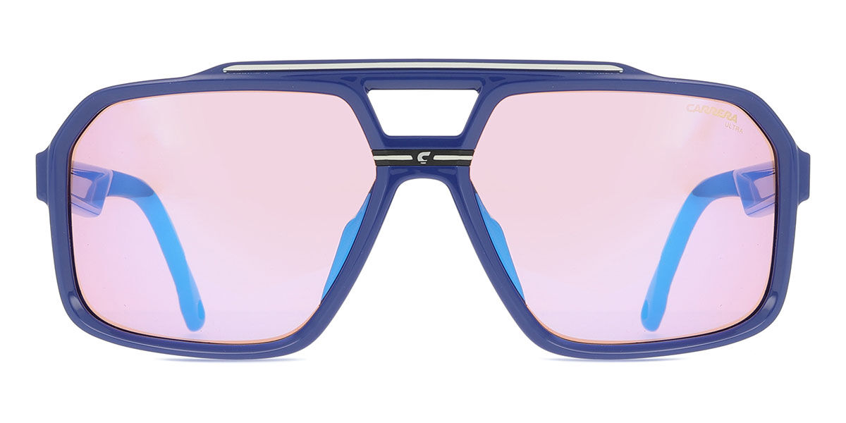 Carrera C SPORT 03/S XW0/ZS, Blue frame, Blue Multilayer Mirror lenses