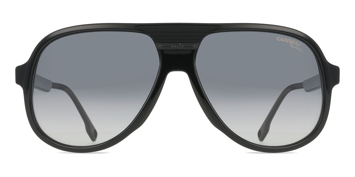Carrera C SPORT 07/S Polarized 807/WJ, Black frame, Gradient Dark Grey lenses