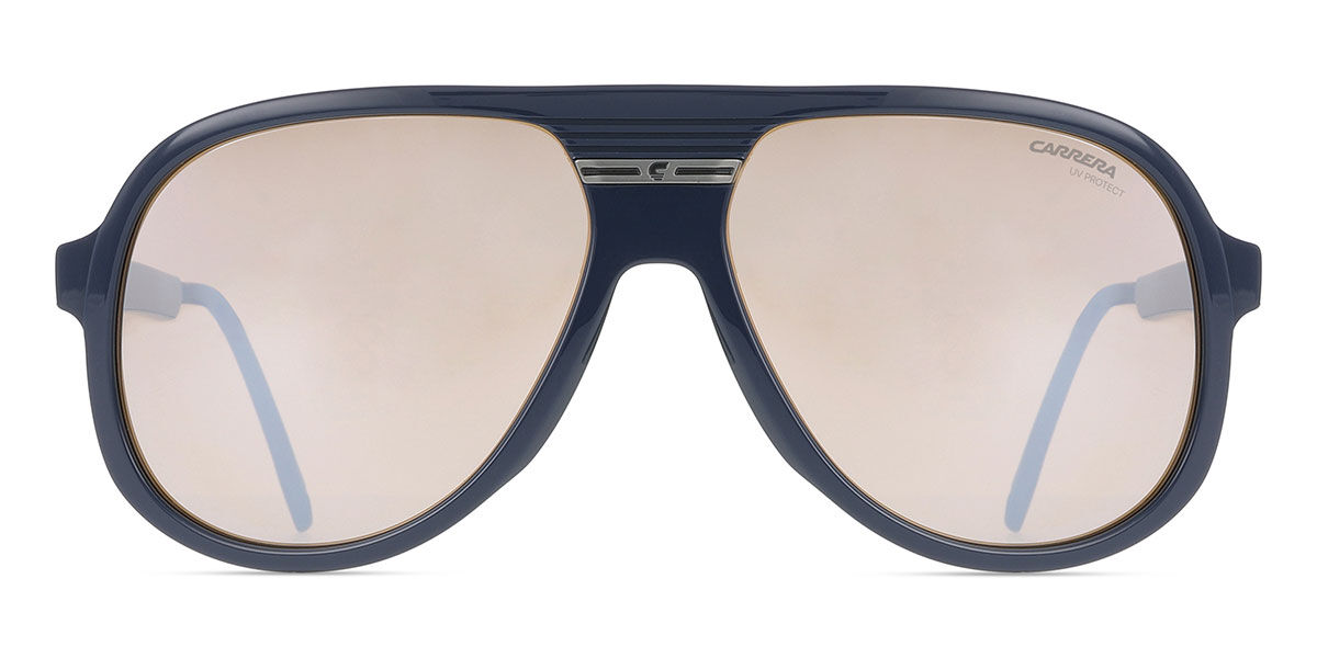Carrera C SPORT 07/S PJP/T4, Blue frame, Silver Flash Mirror lenses