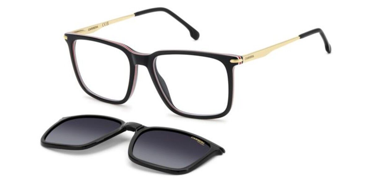 Carrera CA 357/C with Clip-On 2M2/WJ, Black frame