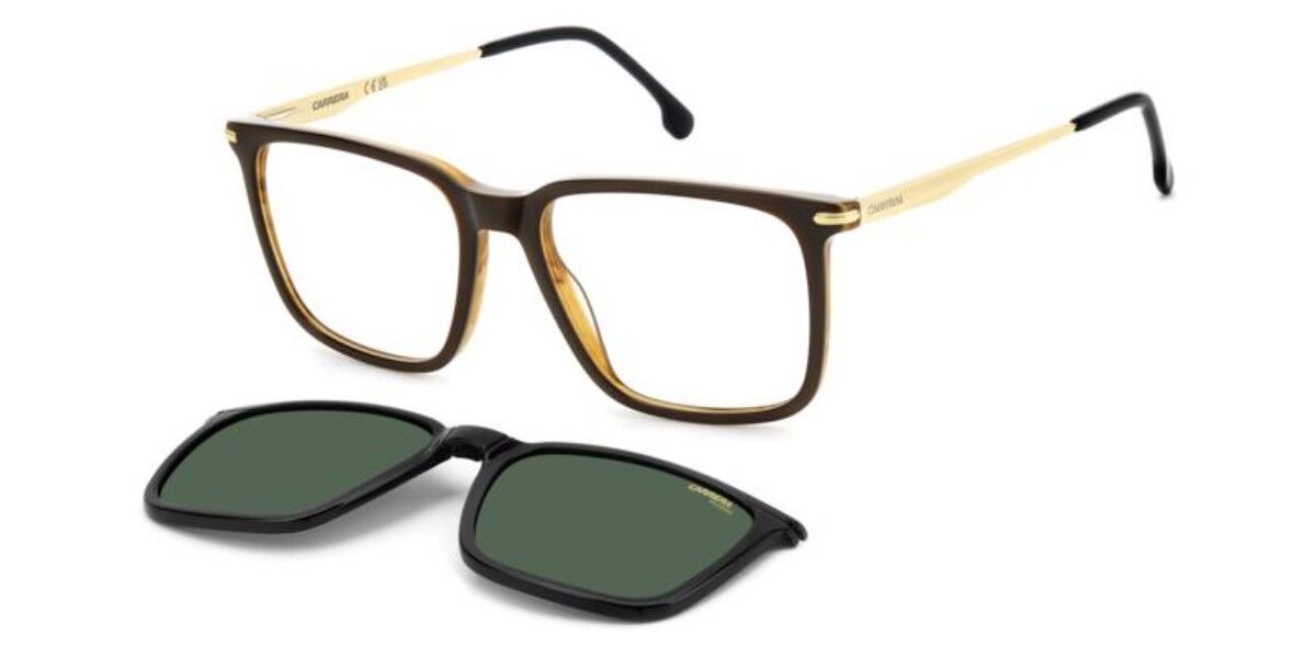 Carrera CA 357/C with Clip-On EX4/UC, Brown frame