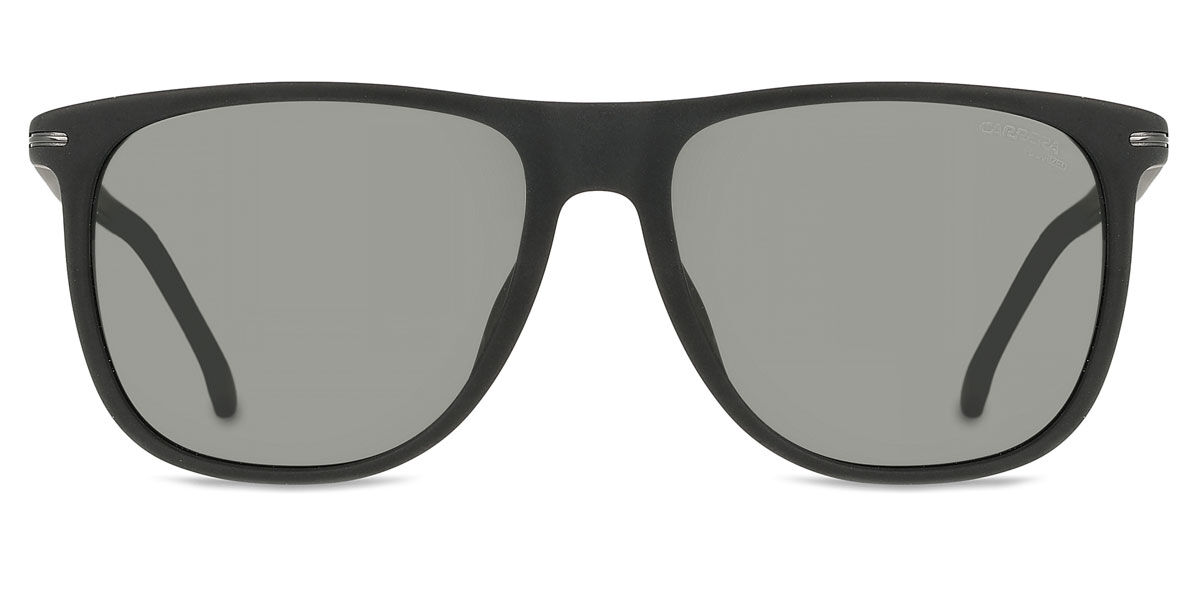 Carrera 349/S Polarized RZZ/M9, Black frame, Solid Dark Grey lenses
