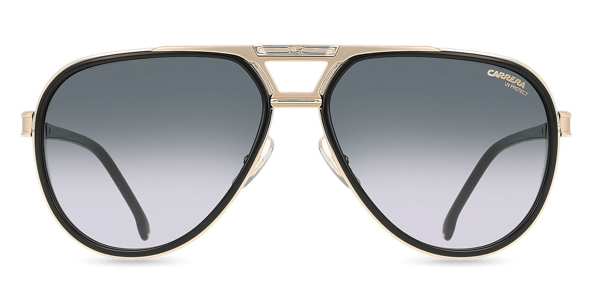 Carrera 1076/S 2M2/9O, Black frame, Gradient Dark Grey lenses