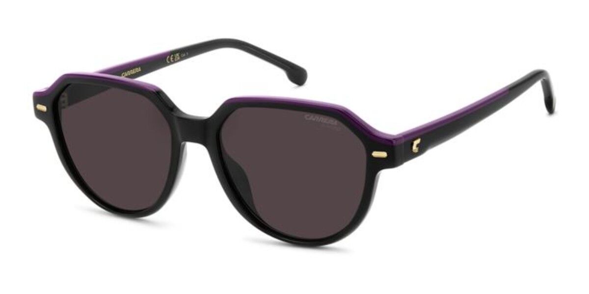 Carrera 3068/S HK8/K2, Black frame, Mauve Purple lenses