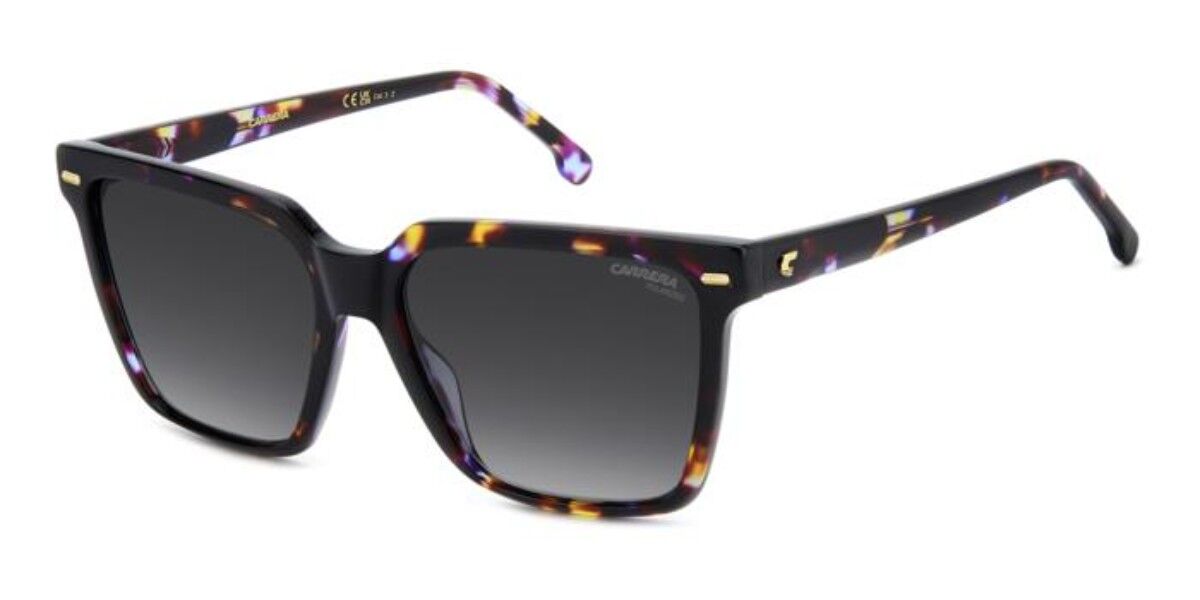 Carrera 3069/S Polarized HKZ/WJ, Tortoiseshell frame, Gradient Grey lenses