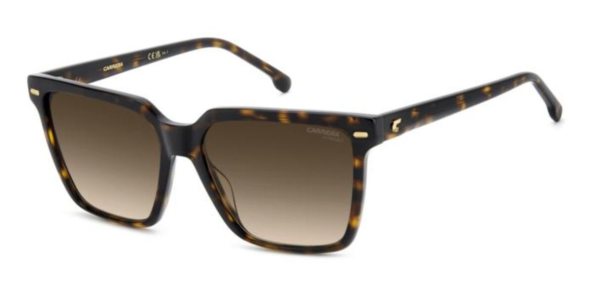 Carrera 3069/S 086/HA, Tortoiseshell frame, Gradient Dark Brown lenses