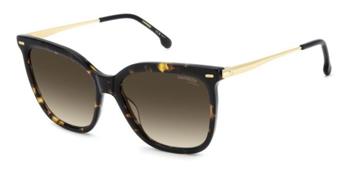 Carrera 3071/S 2IK/HA, Tortoiseshell frame, Gradient Dark Brown lenses