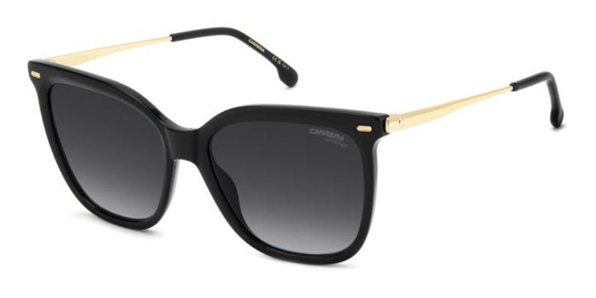 Carrera 3071/S 2M2/9O, Black frame, Gradient Dark Grey lenses