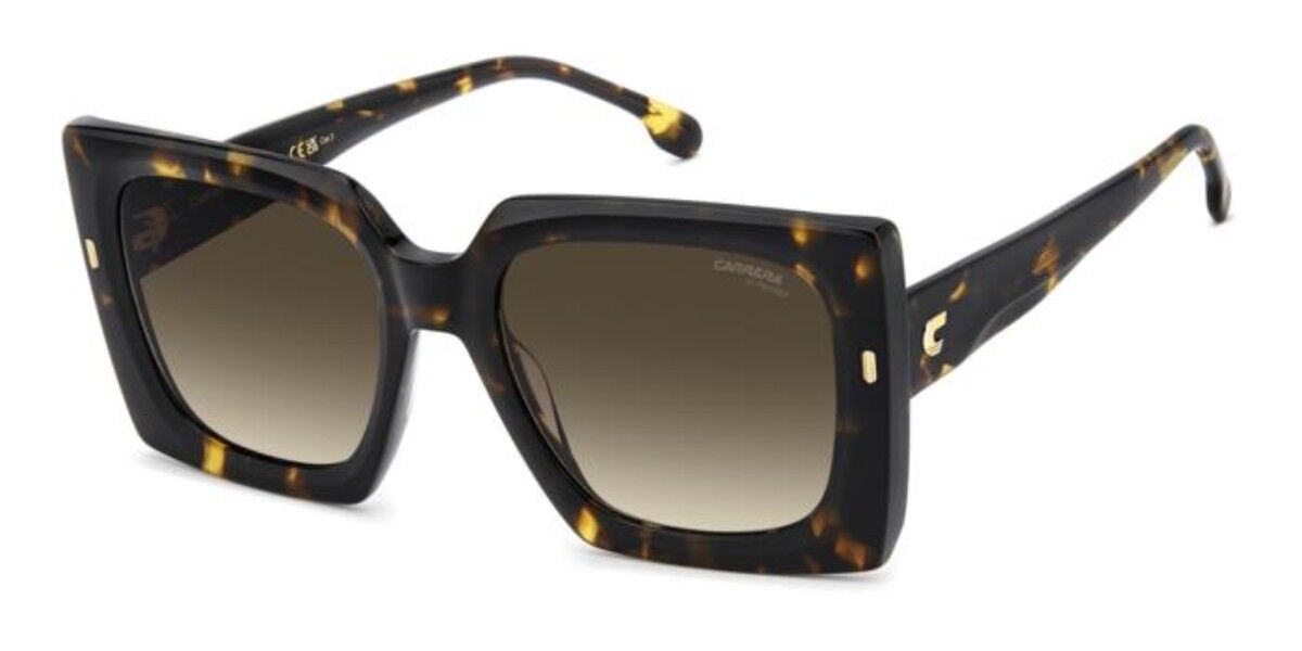 Carrera 3072/S 086/HA, Tortoiseshell frame, Gradient Dark Brown lenses
