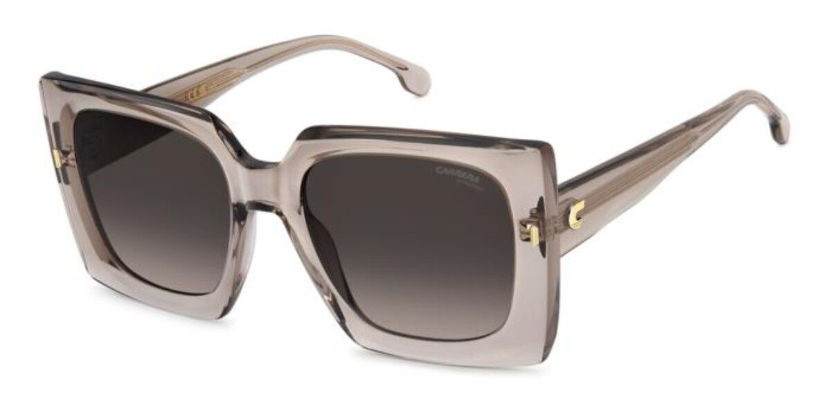 Carrera 3072/S FWM/HA, Pink frame, Gradient Dark Brown lenses