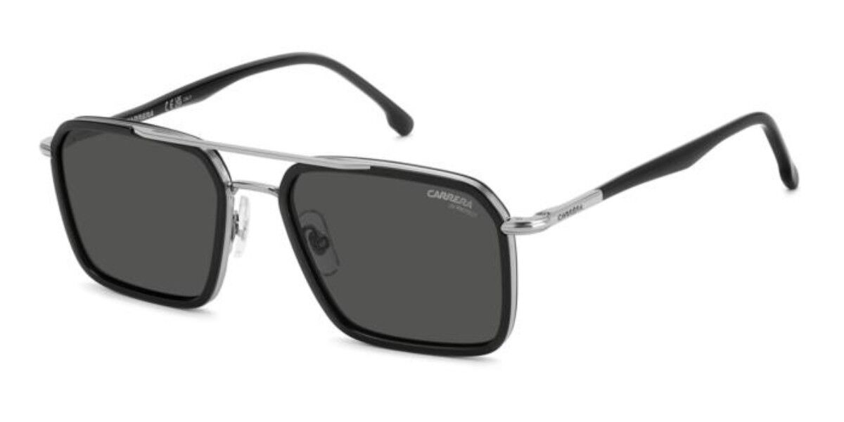 Carrera 362/S 284/IR, Black frame, Solid Dark Grey lenses